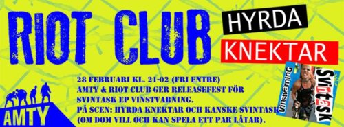 riot + amty klubb