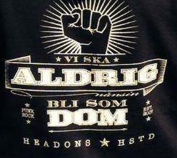 head troja svart liten